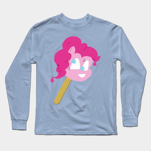 Pinky Pop Long Sleeve T-Shirt by AmyNewBlue